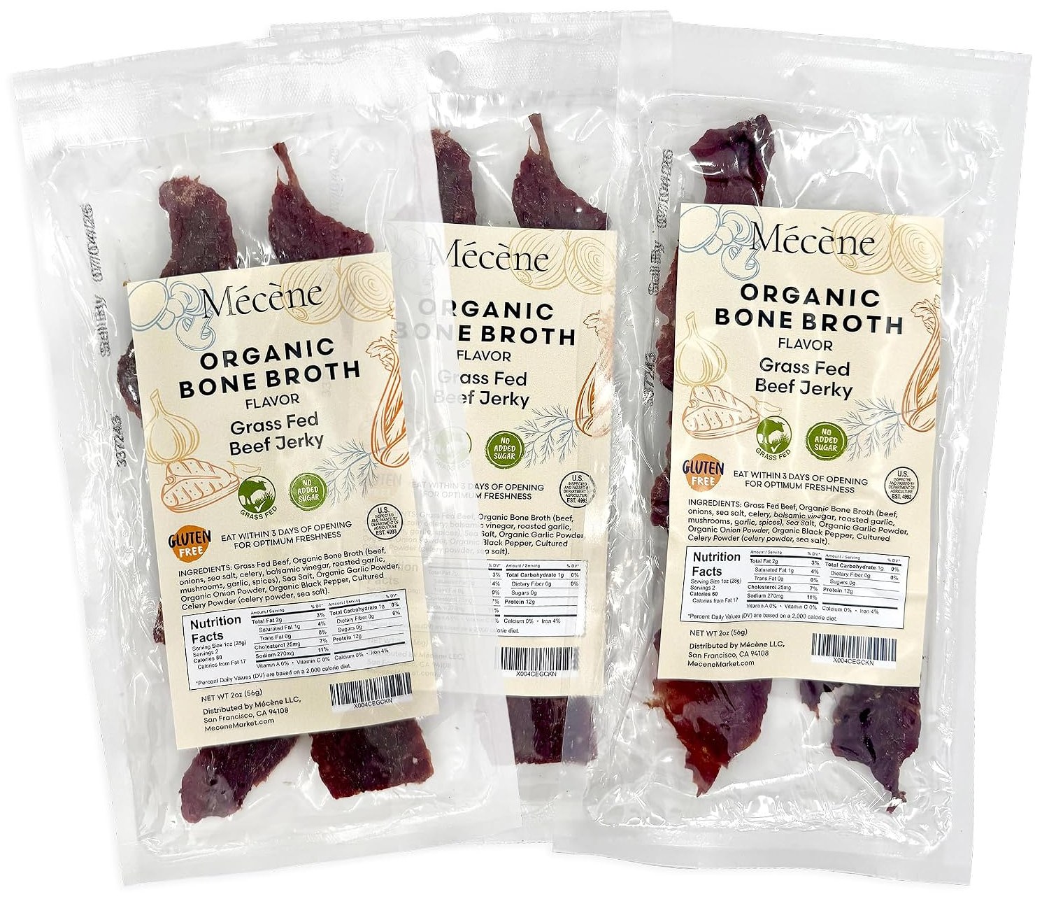Tough To Chew organic beef jerky