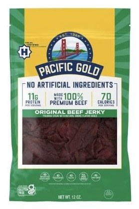 Pacific Gold halal beef jerky