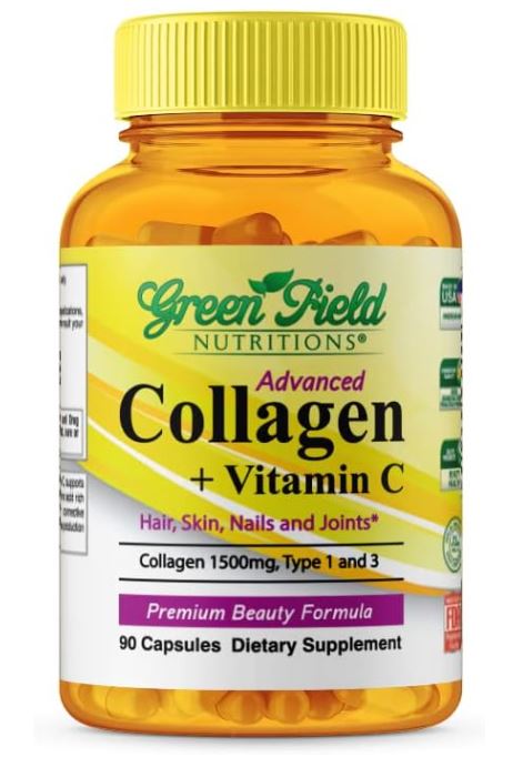 Greenfield Nutritions halal collagen peptide capsules