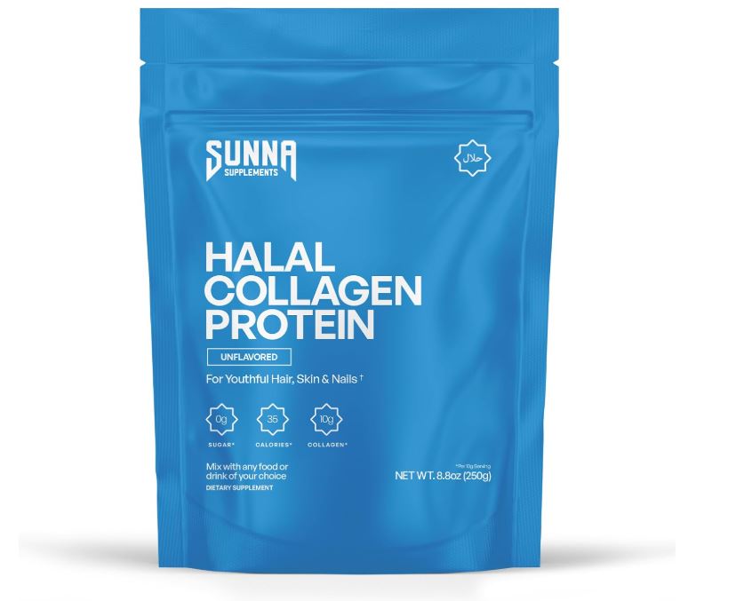 SUNNA Supplements halal bovine collagen protein powder